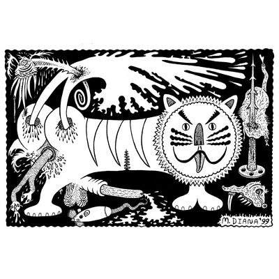 Mike Diana - Trippy Cat