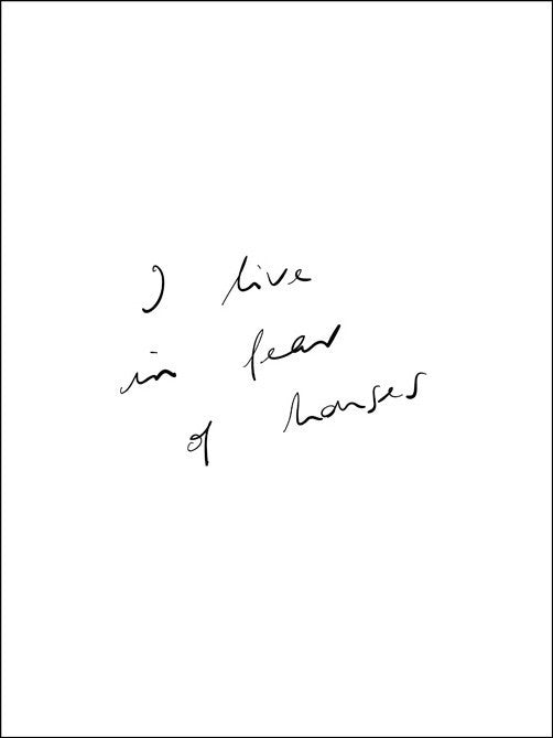 James B.L. Hollands: I live in fear of houses