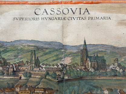 Cassovia: Superioris Hungariae Civitas Primaria / Košice: hlavní město Horního Uherska)