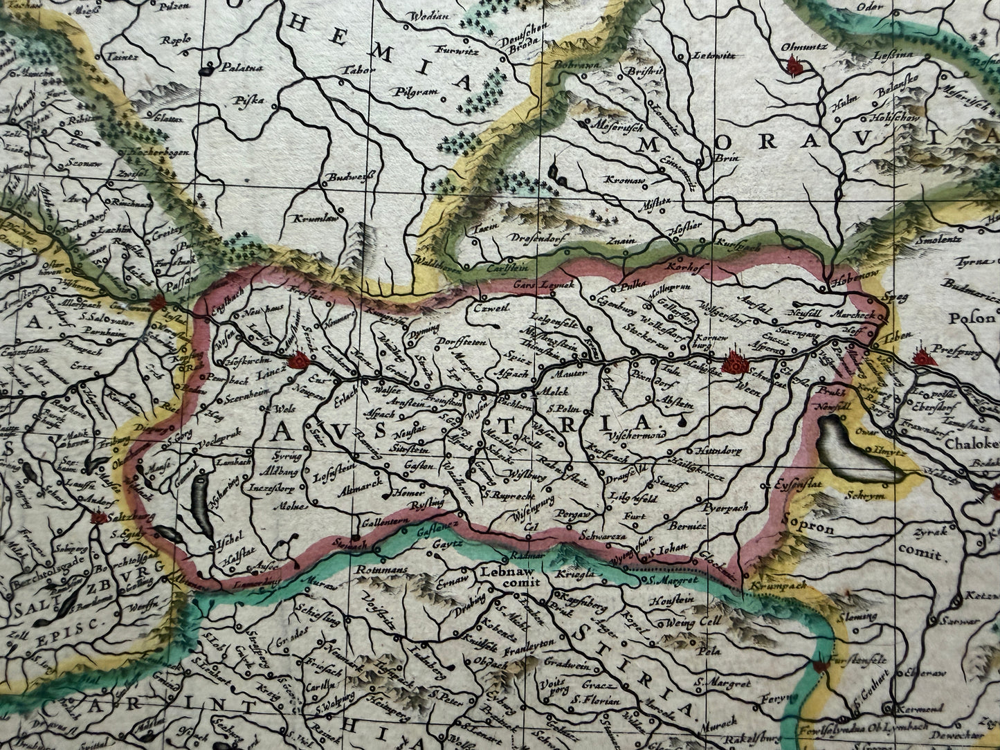 Joannes Blaeu: Danube