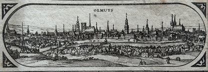 Comenius’ Map of Moravia (Visscher’s edition, 1664)