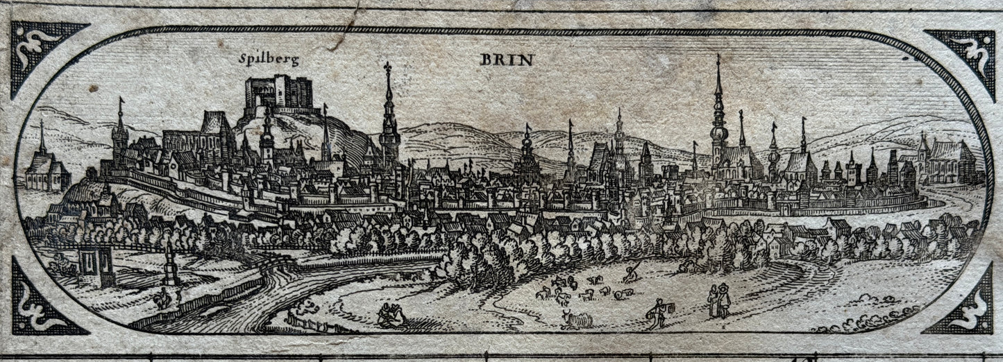 Comenius’ Map of Moravia (Visscher’s edition, 1664)