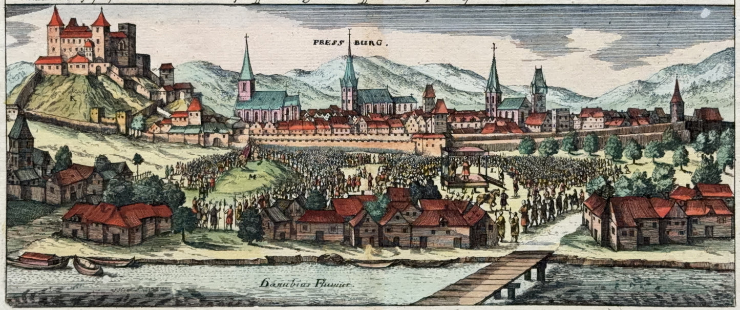 Coronation of Leopold I in Bratislava