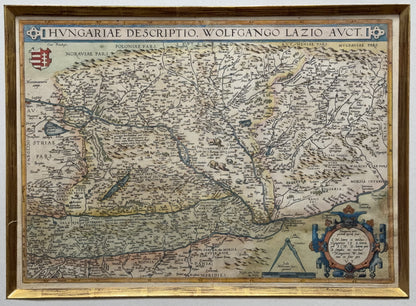 Ortelius: HUNGARIAE DESCRIPTIO