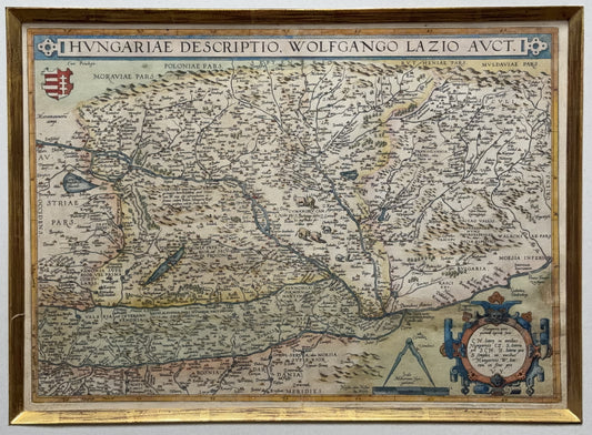 Ortelius: HUNGARIAE DESCRIPTIO