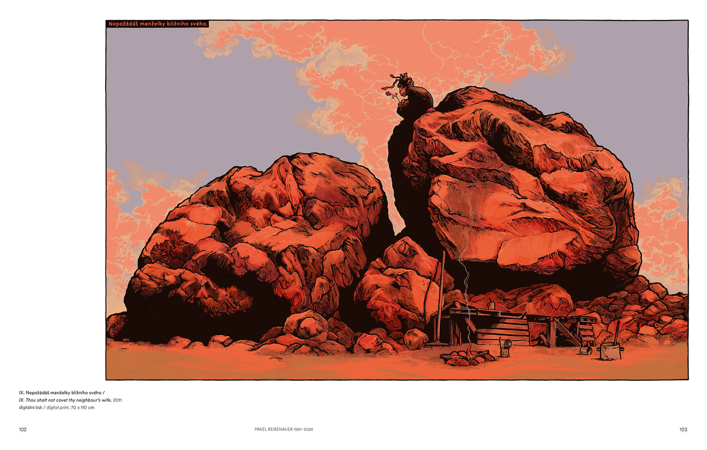 Pavel Reisenauer: Tvorba pro Respekt, obrazy, kresby, ilustrace, fotografie