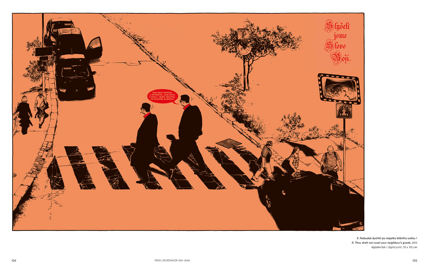 Pavel Reisenauer: Tvorba pro Respekt, obrazy, kresby, ilustrace, fotografie