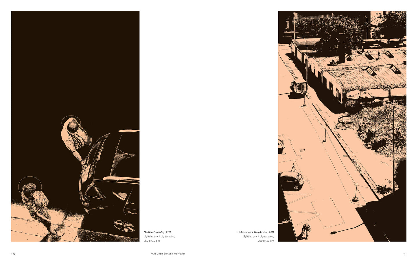 Pavel Reisenauer: Tvorba pro Respekt, obrazy, kresby, ilustrace, fotografie